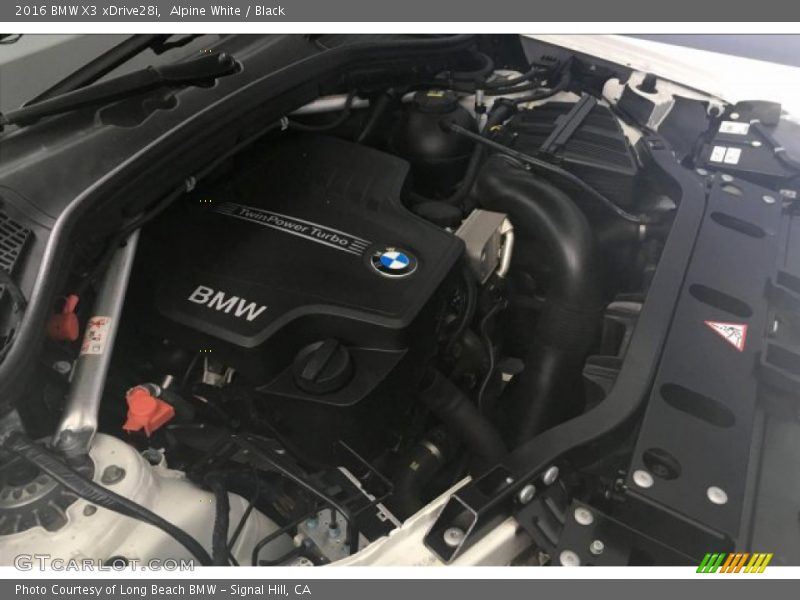 Alpine White / Black 2016 BMW X3 xDrive28i