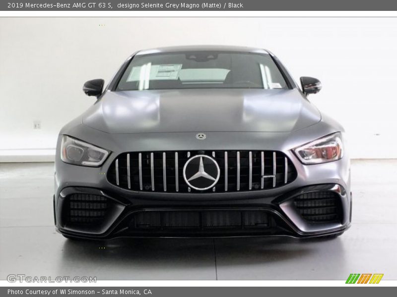 designo Selenite Grey Magno (Matte) / Black 2019 Mercedes-Benz AMG GT 63 S