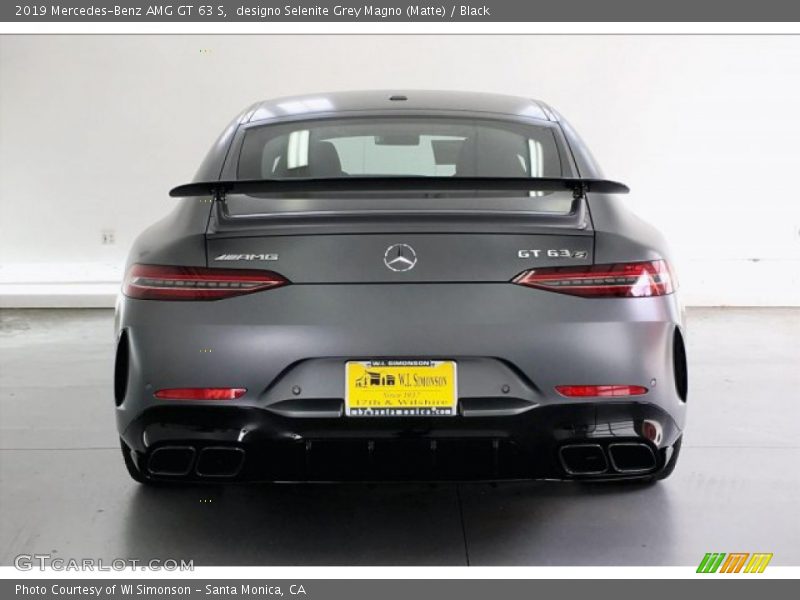 designo Selenite Grey Magno (Matte) / Black 2019 Mercedes-Benz AMG GT 63 S