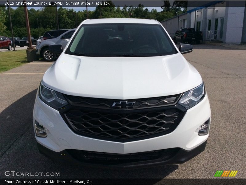 Summit White / Jet Black 2019 Chevrolet Equinox LT AWD