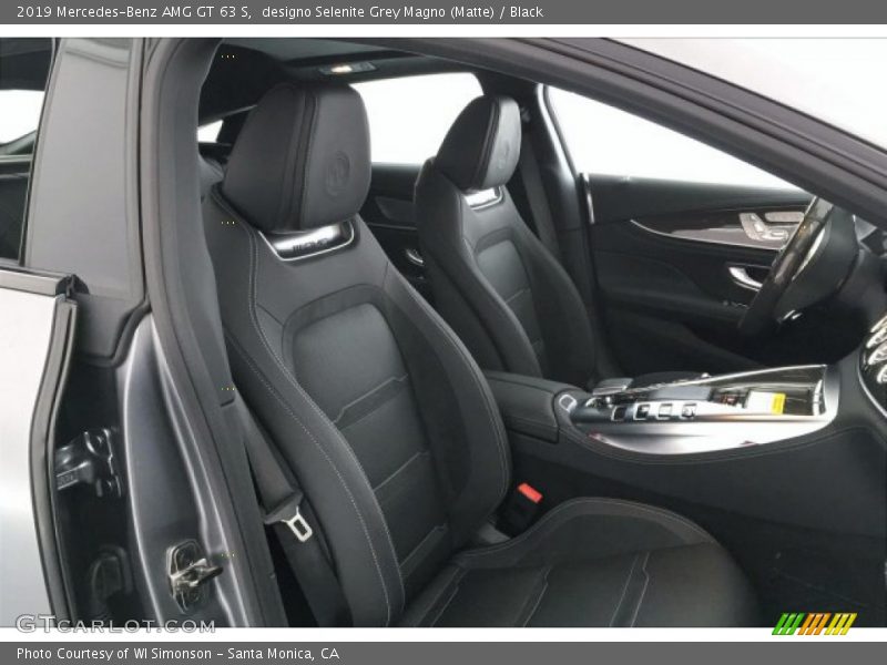 designo Selenite Grey Magno (Matte) / Black 2019 Mercedes-Benz AMG GT 63 S