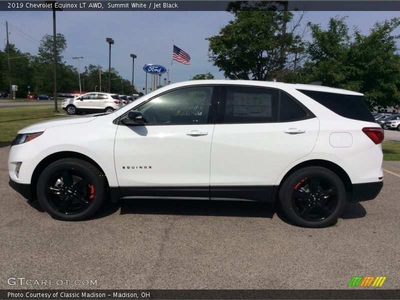 Summit White / Jet Black 2019 Chevrolet Equinox LT AWD