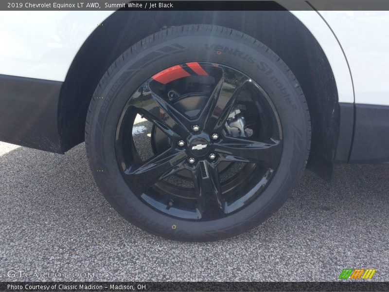 Summit White / Jet Black 2019 Chevrolet Equinox LT AWD