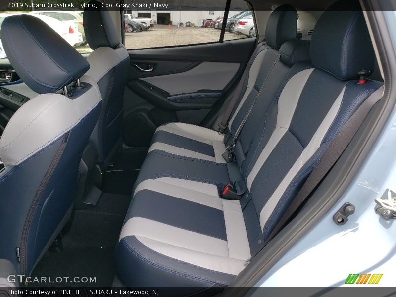 Rear Seat of 2019 Crosstrek Hybrid