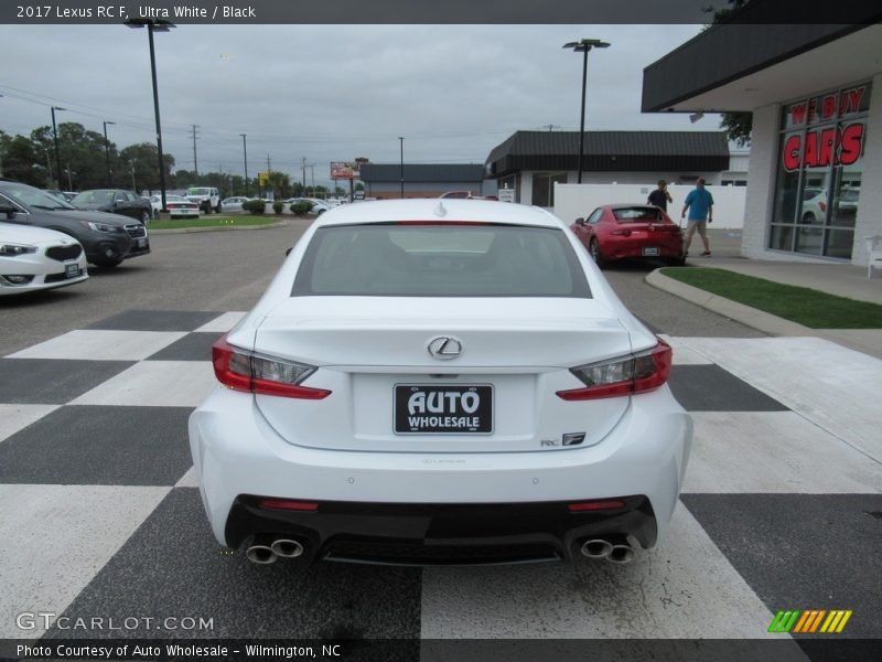 Ultra White / Black 2017 Lexus RC F