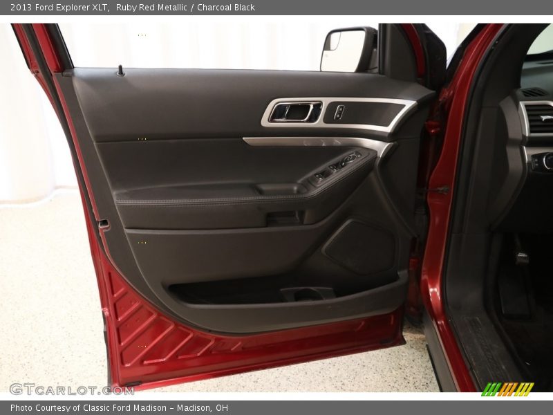 Ruby Red Metallic / Charcoal Black 2013 Ford Explorer XLT