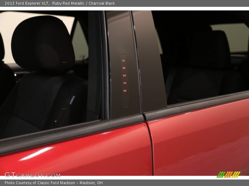Ruby Red Metallic / Charcoal Black 2013 Ford Explorer XLT