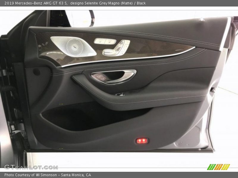 designo Selenite Grey Magno (Matte) / Black 2019 Mercedes-Benz AMG GT 63 S