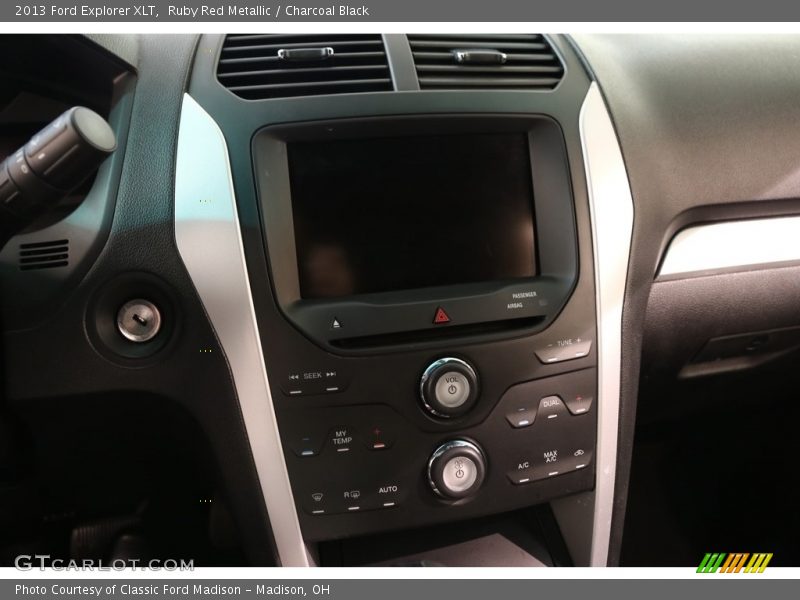 Ruby Red Metallic / Charcoal Black 2013 Ford Explorer XLT
