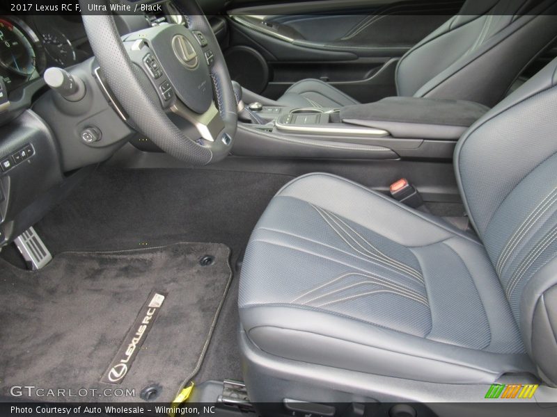 Front Seat of 2017 RC F