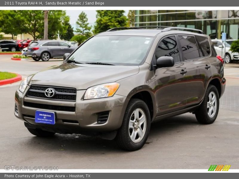 Sandy Beach Metallic / Sand Beige 2011 Toyota RAV4 I4