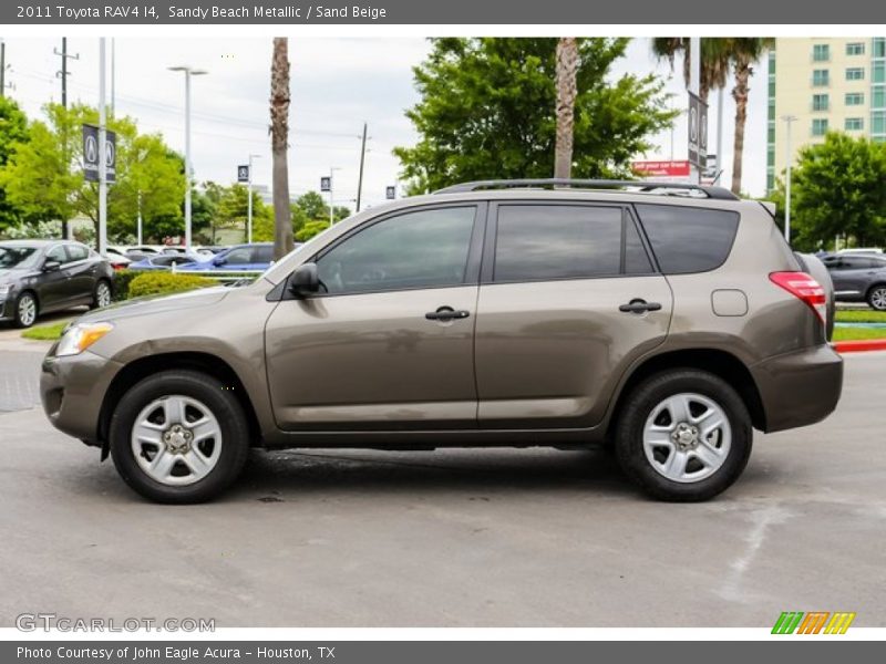 Sandy Beach Metallic / Sand Beige 2011 Toyota RAV4 I4