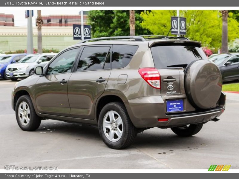 Sandy Beach Metallic / Sand Beige 2011 Toyota RAV4 I4