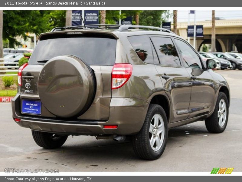 Sandy Beach Metallic / Sand Beige 2011 Toyota RAV4 I4