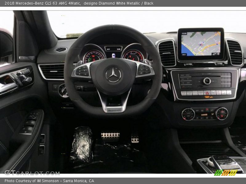designo Diamond White Metallic / Black 2018 Mercedes-Benz GLS 63 AMG 4Matic