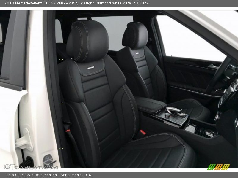 designo Diamond White Metallic / Black 2018 Mercedes-Benz GLS 63 AMG 4Matic