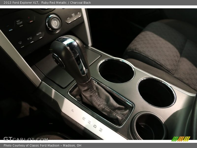 Ruby Red Metallic / Charcoal Black 2013 Ford Explorer XLT