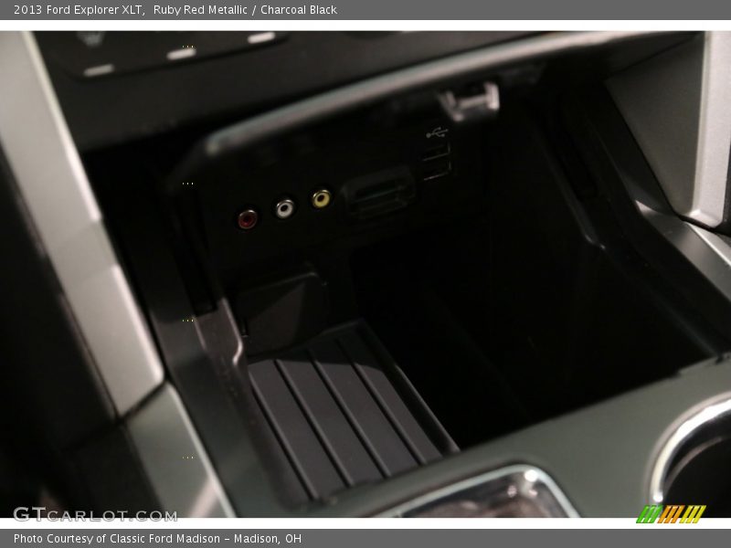 Ruby Red Metallic / Charcoal Black 2013 Ford Explorer XLT