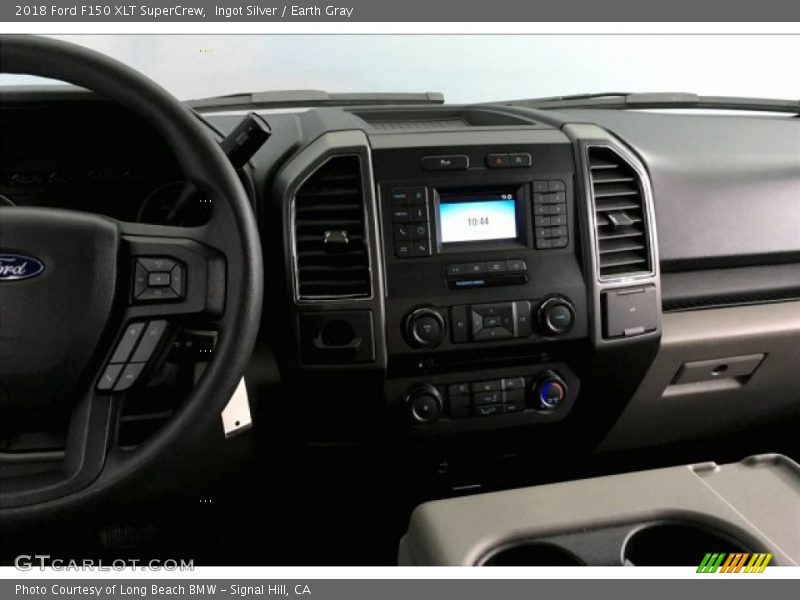 Ingot Silver / Earth Gray 2018 Ford F150 XLT SuperCrew