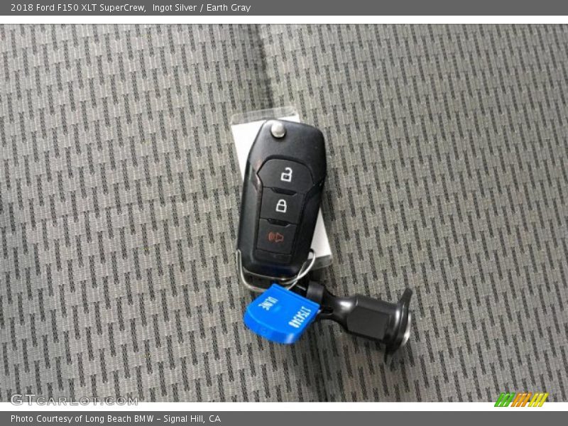 Ingot Silver / Earth Gray 2018 Ford F150 XLT SuperCrew