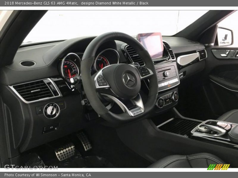 designo Diamond White Metallic / Black 2018 Mercedes-Benz GLS 63 AMG 4Matic