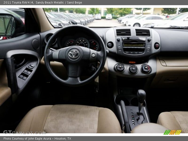 Sandy Beach Metallic / Sand Beige 2011 Toyota RAV4 I4