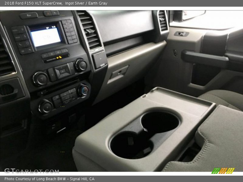 Ingot Silver / Earth Gray 2018 Ford F150 XLT SuperCrew