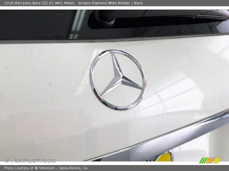 designo Diamond White Metallic / Black 2018 Mercedes-Benz GLS 63 AMG 4Matic