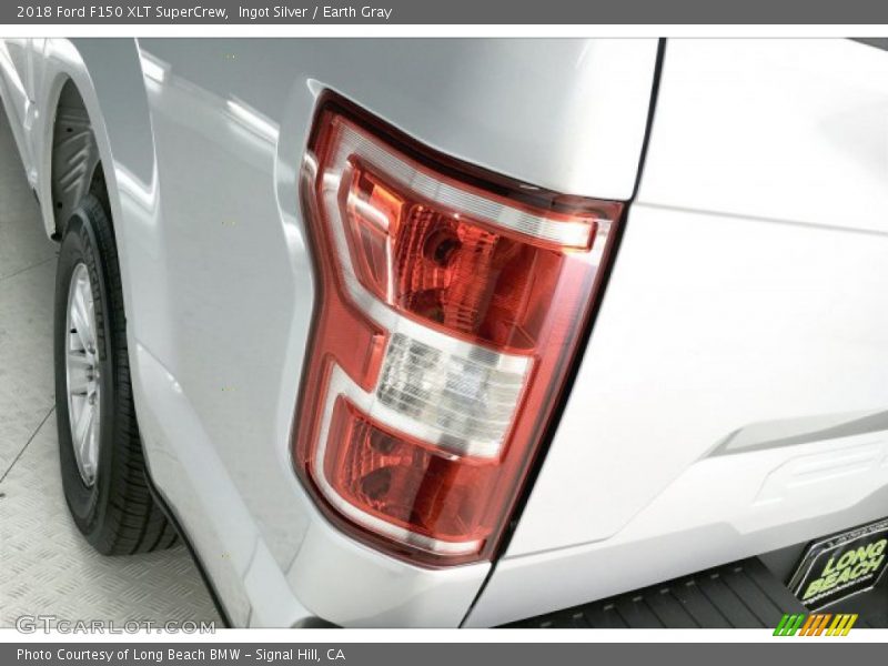 Ingot Silver / Earth Gray 2018 Ford F150 XLT SuperCrew