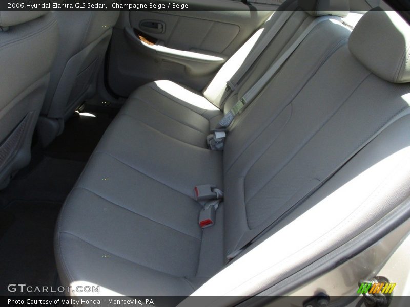 Champagne Beige / Beige 2006 Hyundai Elantra GLS Sedan