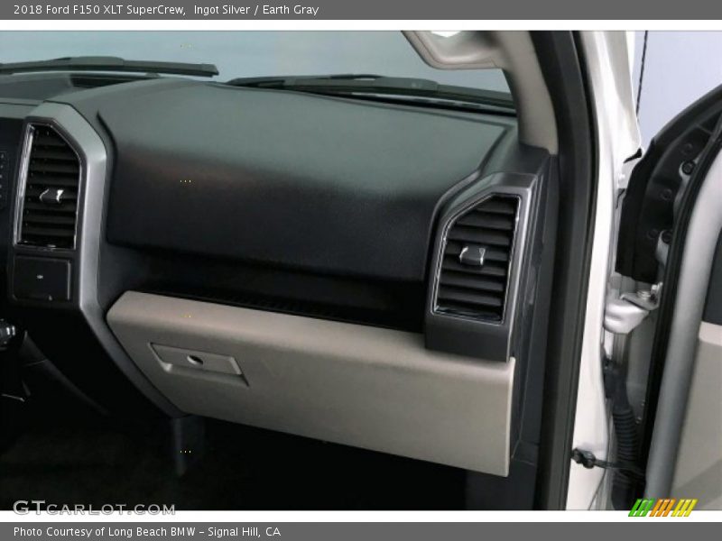 Ingot Silver / Earth Gray 2018 Ford F150 XLT SuperCrew