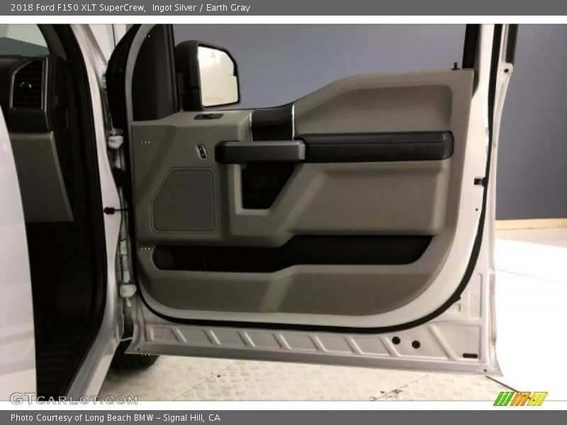 Ingot Silver / Earth Gray 2018 Ford F150 XLT SuperCrew