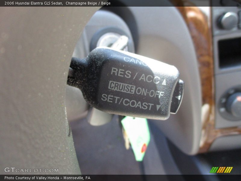 Champagne Beige / Beige 2006 Hyundai Elantra GLS Sedan