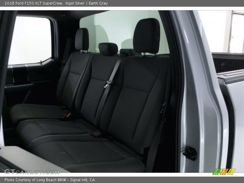 Ingot Silver / Earth Gray 2018 Ford F150 XLT SuperCrew