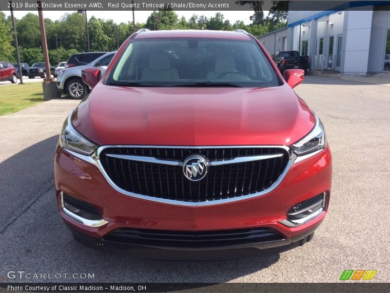 Red Quartz Tintcoat / Shale/Ebony Accents 2019 Buick Enclave Essence AWD