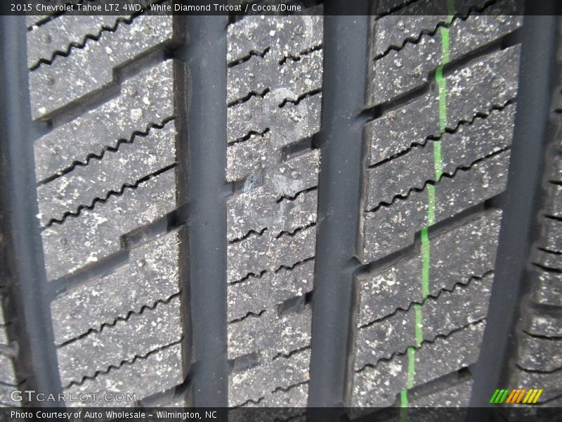White Diamond Tricoat / Cocoa/Dune 2015 Chevrolet Tahoe LTZ 4WD