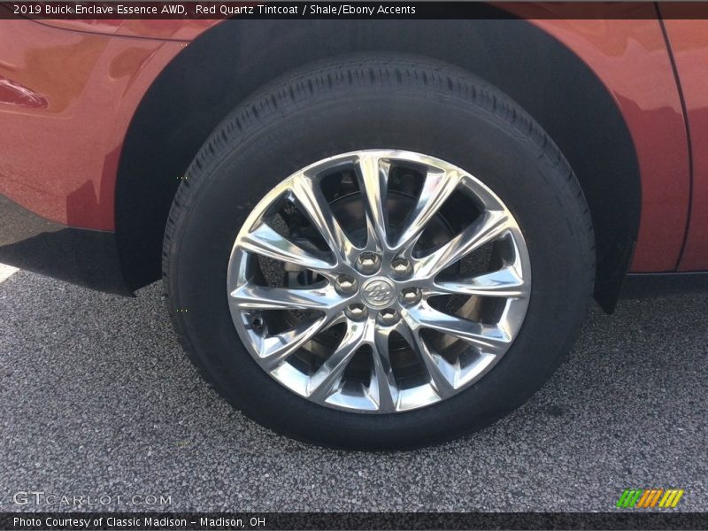 Red Quartz Tintcoat / Shale/Ebony Accents 2019 Buick Enclave Essence AWD