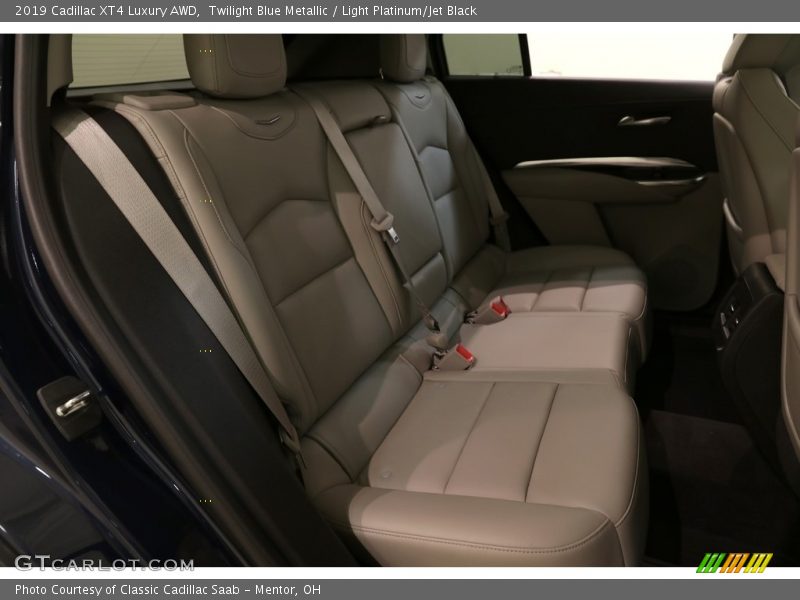 Twilight Blue Metallic / Light Platinum/Jet Black 2019 Cadillac XT4 Luxury AWD