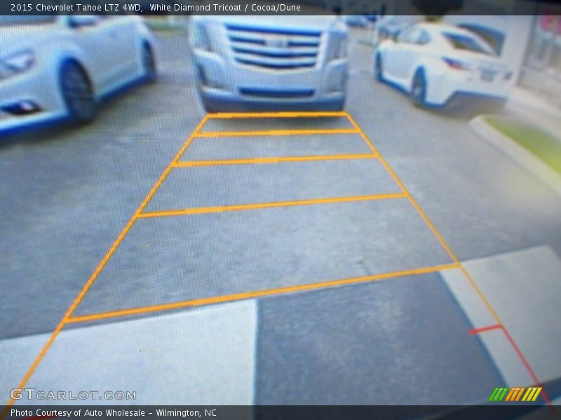 White Diamond Tricoat / Cocoa/Dune 2015 Chevrolet Tahoe LTZ 4WD