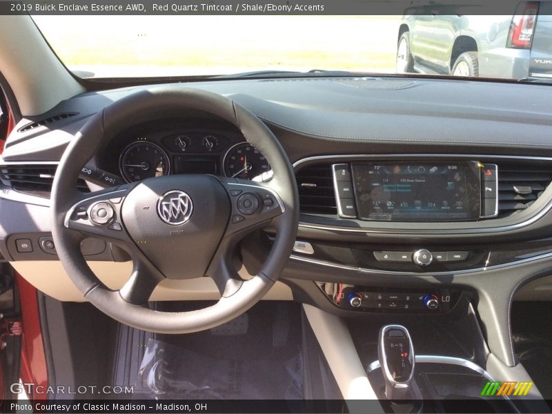 Red Quartz Tintcoat / Shale/Ebony Accents 2019 Buick Enclave Essence AWD