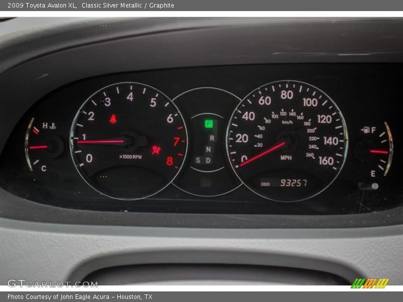 Classic Silver Metallic / Graphite 2009 Toyota Avalon XL