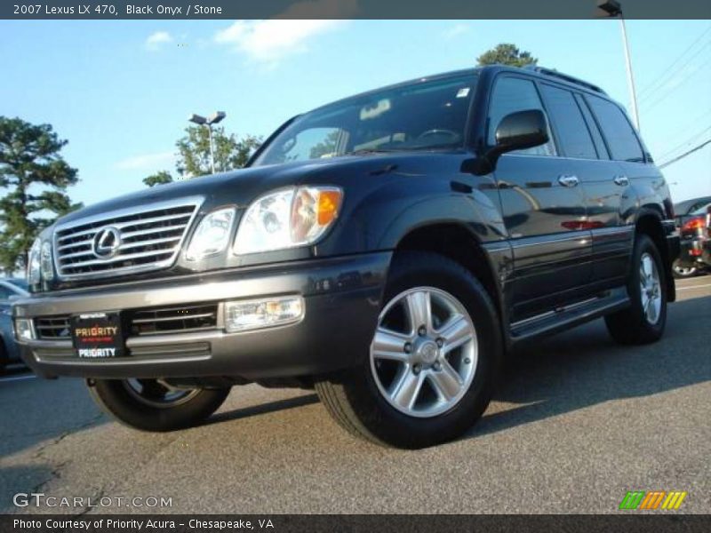 Black Onyx / Stone 2007 Lexus LX 470