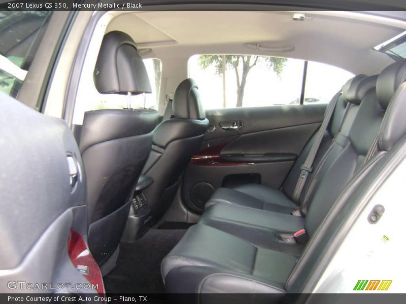 Mercury Metallic / Black 2007 Lexus GS 350