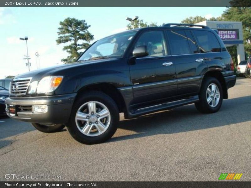 Black Onyx / Stone 2007 Lexus LX 470