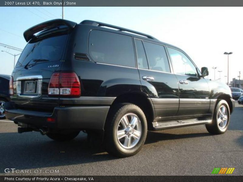 Black Onyx / Stone 2007 Lexus LX 470