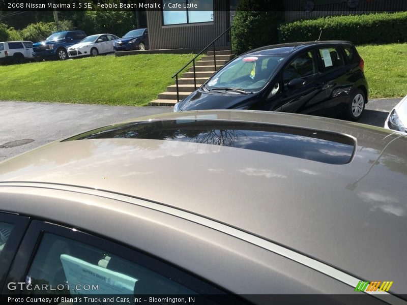 Pebble Beach Metallic / Cafe Latte 2008 Nissan Maxima 3.5 SE
