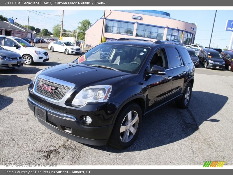 Carbon Black Metallic / Ebony 2011 GMC Acadia SLT AWD