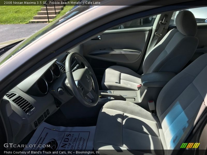 Pebble Beach Metallic / Cafe Latte 2008 Nissan Maxima 3.5 SE