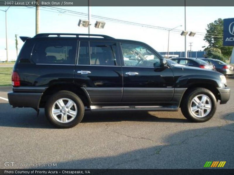 Black Onyx / Stone 2007 Lexus LX 470