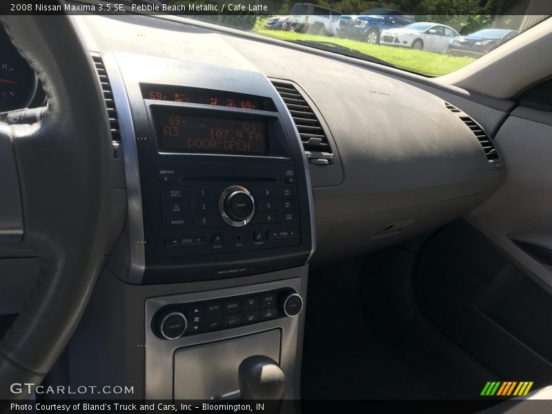 Pebble Beach Metallic / Cafe Latte 2008 Nissan Maxima 3.5 SE